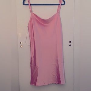 NWT Baby Pink Slip Dress Size L